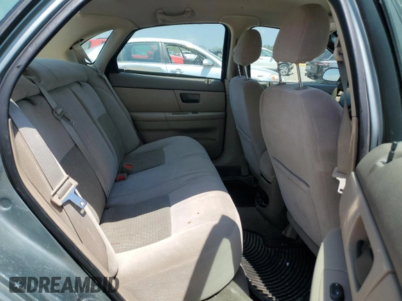 2006 Ford Taurus SE with VIN 1FAFP53U06A115918, listed as a Copart auction lot 55747445 with Not provided miles and Salvage title. Bid and sale history available at DreamBid. Image 10.