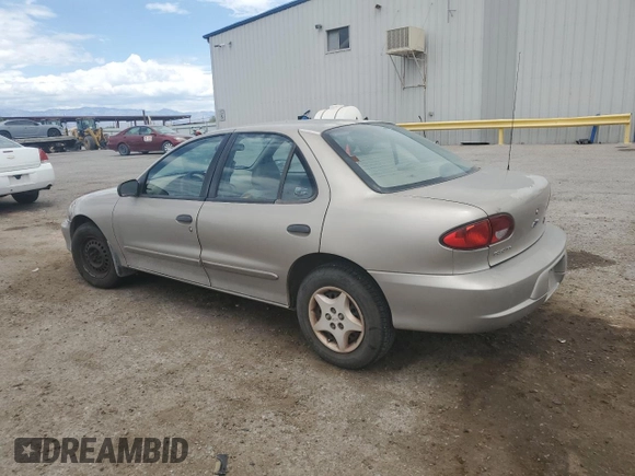 2002 Chevrolet Cavalier with VIN 1G1JC524027365578, listed as a Copart auction lot 65808005 with 55,446 mi miles and Clean title. Bid and sale history available at DreamBid. Image 2.