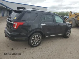2019 Ford Explorer Platinum с VIN 1FM5K8HT6KGA57340, выставлен на аукционе Copart как лот 57038705 с пробегом 83 225 миль миль и Списание • Salvage title. История ставок и продаж доступна на DreamBid. Изображение 3.