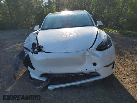 2022 Tesla Model Y Performance with VIN 7SAYGDEF3NF516349, listed as a Copart auction lot 63759245 with Not provided miles and Salvage title. Bid and sale history available at DreamBid. Image 5.