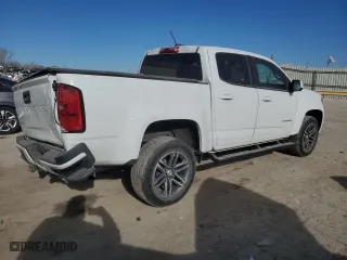 2021 Chevrolet Colorado 2WD Work Truck with VIN 1GCGSBEA2M1192933, listed as a Copart auction lot 83776604 with 67,846 mi miles and Salvage Title. Bid and sale history available at carsss.com. Image 3.