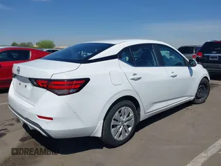 2021 Nissan Sentra S with VIN 3N1AB8BV5MY288151, listed as a IAAI auction lot 41990890 with 55,935 mi miles and . Bid and sale history available at DreamBid. Image 4.