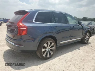 2024 Volvo XC90 Ultimate Bright Theme with VIN YV4062PF3R1145624, listed as a Copart auction lot 59167804 with 3,802 mi miles and Salvage Title. Bid and sale history available at carsss.com. Image 3.