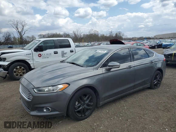 2014 Ford Fusion SE with VIN 3FA6P0HD0ER357348, listed as a Copart auction lot 52774725 with 147,385 mi miles and Salvage Title. Bid and sale history available at DreamBid. Image 1.