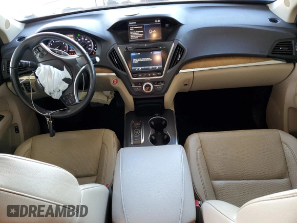 2019 Acura MDX Technology z VIN 5J8YD3H50KL001807, wystawiony jako Copart lot #87128534 z przebiegiem 55 954 mil mil oraz Nie do naprawy • Non repairable. Historia ofert i sprzedaży dostępna na DreamBid. Obrazek 8.