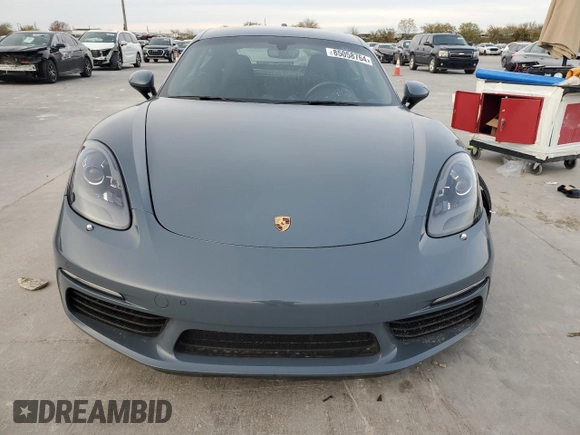 2018 Porsche 718 Cayman z VIN WP0AA2A89JK262316, wystawiony jako Copart lot #85058764 z przebiegiem Nie podano mil oraz Szkoda całkowita • Salvage title. Historia ofert i sprzedaży dostępna na DreamBid. Obrazek 5.