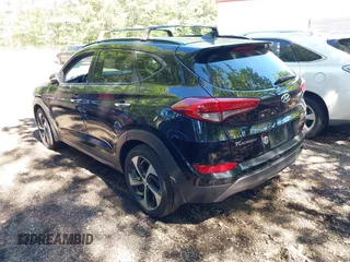 2016 Hyundai Tucson Limited with VIN KM8J33A28GU259038, listed as a IAAI auction lot 42200578 with 109,109 mi miles. Bid and sale history available at carsss.com. Image 3.