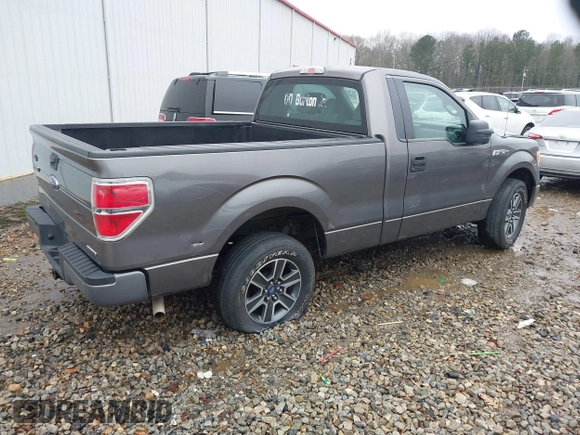 2011 Ford F-150 XL with VIN 1FTMF1CM7BFA31086, listed as a IAAI auction lot 41350553 with 158,430 mi miles. Bid and sale history available at carsss.com. Image 4.