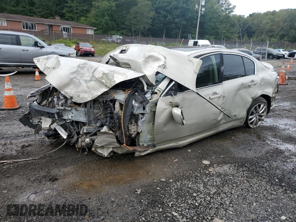 2007 Infiniti G35 Journey with VIN JNKBV61E57M723657, listed as a Copart auction lot 74450204 with Not Provided miles and Salvage Title. Bid and sale history available at DreamBid. Image 1.