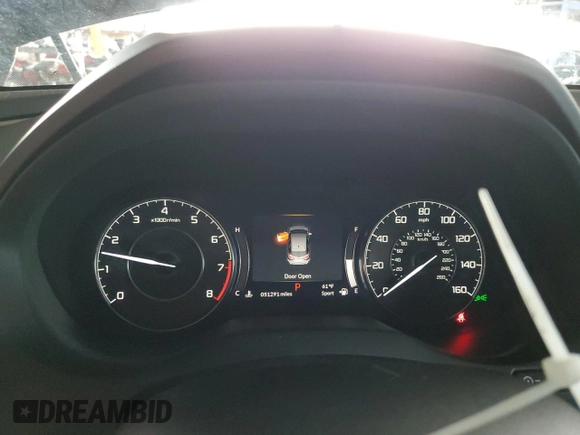2021 Acura RDX with VIN 5J8TC1H31ML017839, listed as a Copart auction lot 43645085 with 51,291 mi miles and Salvage Title. Bid and sale history available at carsss.com. Image 9.