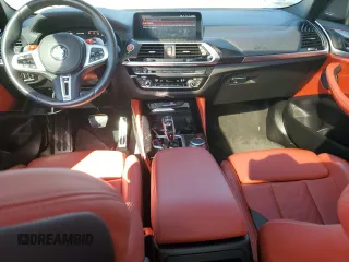 2021 BMW X3 M with VIN 5YMTS0C06M9G49879, listed as a Copart auction lot 45193814 with 27,993 mi miles and Non Repairable. Bid and sale history available at carsss.com. Image 8.