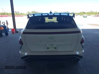 2024 Hyundai Kona N Line with VIN KM8HACA37RU048445, listed as a IAAI auction lot 41882573 with 16,009 mi miles. Bid and sale history available at carsss.com. Image 16.