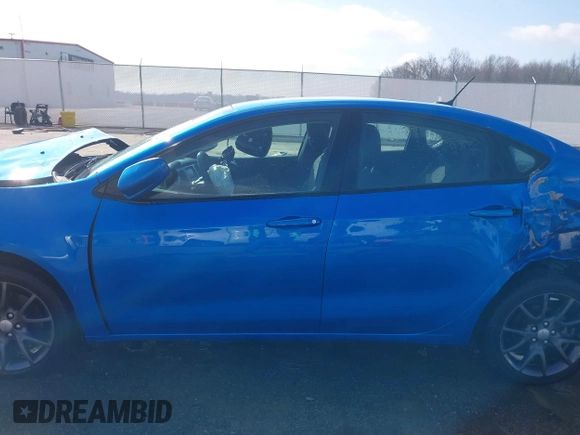 2016 Dodge Dart SE with VIN 1C3CDFAA9GD533547, listed as a IAAI auction lot 41669452 with 1 mi miles. Bid and sale history available at carsss.com. Image 14.