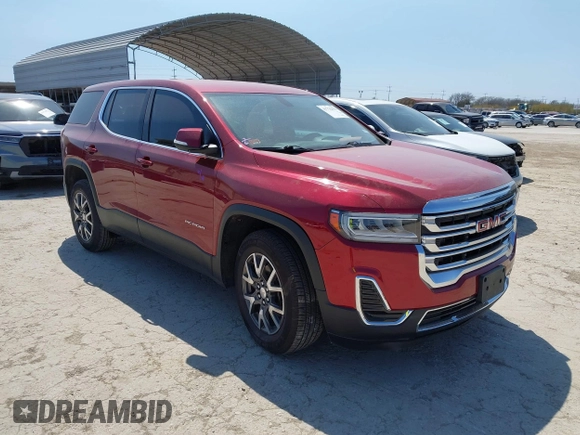 2020 GMC Acadia SLE with VIN 1GKKNKLA4LZ166973, listed as a IAAI auction lot 41776453 with 70,862 mi miles and . Bid and sale history available at DreamBid. Image 1.