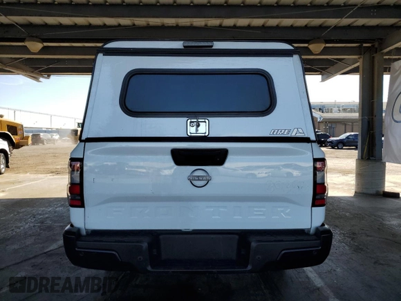 2023 Nissan Frontier S with VIN 1N6ED1CL3PN642325, listed as a Copart auction lot 58234515 with 70,354 mi miles and Clean title. Bid and sale history available at DreamBid. Image 6.