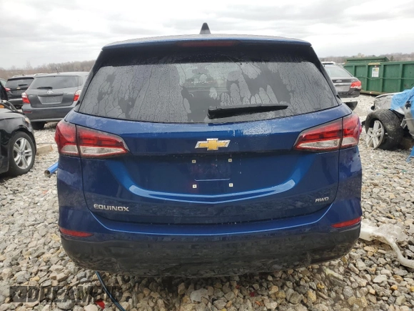 2022 Chevrolet Equinox LS z VIN 3GNAXSEV5NS228180, wystawiony jako Copart lot #52124125 z przebiegiem 12 639 mil mil oraz Czysty tytuł • Clean title. Historia ofert i sprzedaży dostępna na DreamBid. Obrazek 6.
