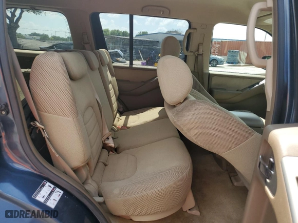 2005 Nissan Pathfinder XE with VIN 5N1AR18U65C775296, listed as a Copart auction lot 51675355 with 231,324 mi miles and Non Repairable. Bid and sale history available at carsss.com. Image 12.