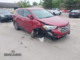 2016 Hyundai Santa Fe z VIN 5XYZTDLBXGG353241, wystawiony jako IAAI lot #42328420 z przebiegiem 120 925 mil mil oraz . Historia ofert i sprzedaży dostępna na DreamBid. Obrazek 1.