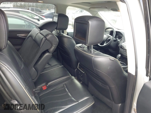 2017 Infiniti QX60 with VIN 5N1DL0MN8HC561115, listed as a IAAI auction lot 41524335 with 154,245 mi miles. Bid and sale history available at carsss.com. Image 8.