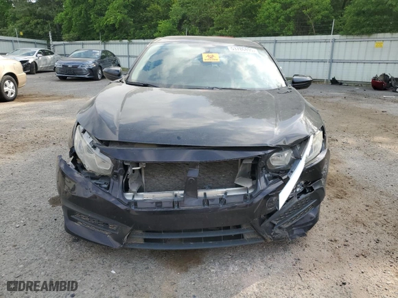 2018 Honda Civic Sedan LX with VIN 2HGFC2F50JH582244, listed as a Copart auction lot 53786895 with 0 mi miles and Salvage Title. Bid and sale history available at carsss.com. Image 5.