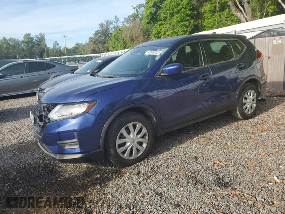2019 Nissan Rogue SV with VIN JN8AT2MT9KW500495, listed as a Copart auction lot 50040825 with 79,576 mi miles and Salvage Title. Bid and sale history available at carsss.com. Image 1.