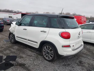 2018 FIAT 500L Trekking with VIN ZFBCFADH6JZ041198, listed as a IAAI auction lot 41063260 with 64,459 mi miles. Bid and sale history available at carsss.com. Image 3.
