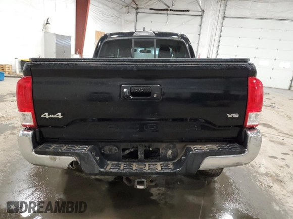 2017 Toyota Tacoma SR5 with VIN 5TFDZ5BN5HX028165, listed as a Copart auction lot 52676445 with 114,824 mi miles and Salvage Title. Bid and sale history available at carsss.com. Image 6.