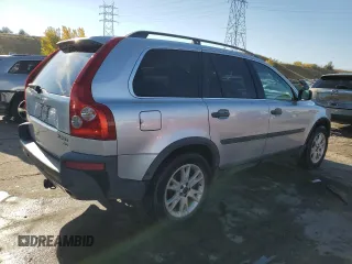2004 Volvo XC90 with VIN YV1CZ91HX41076752, listed as a Copart auction lot 76127154 with 224,812 mi miles and Salvage Title. Bid and sale history available at carsss.com. Image 3.