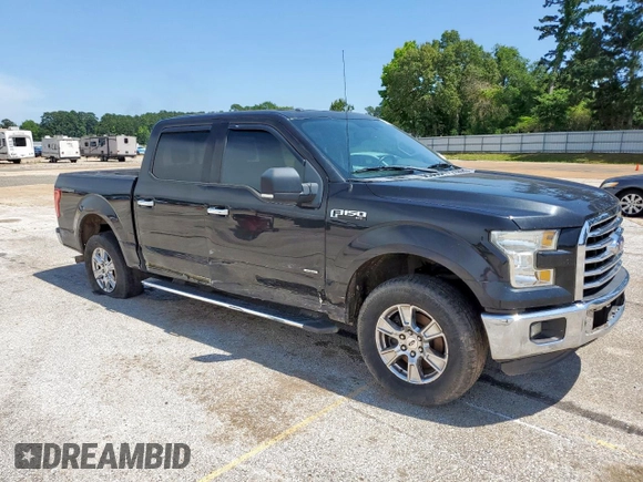 2015 Ford F-150 XL with VIN 1FTEW1CP9FKD76633, listed as a Copart auction lot 58172055 with 149,079 mi miles and Salvage title. Bid and sale history available at DreamBid. Image 4.