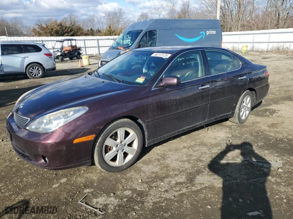 2005 Lexus ES 330 with VIN JTHBA30G255097926, listed as a Copart auction lot 46213125 with NaN miles and Salvage Title. Bid and sale history available at carsss.com. Image 1.