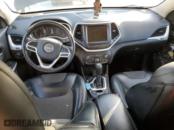 2018 Jeep Cherokee Latitude Plus with VIN 1C4PJLLB0JD512054, listed as a Copart auction lot 46856135 with 171,658 mi miles and Salvage Title. Bid and sale history available at carsss.com. Image 8.