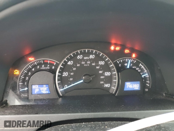 2014 Toyota Camry L with VIN 4T4BF1FK8ER343940, listed as a Copart auction lot 44599455 with 146,380 mi miles and Salvage Title. Bid and sale history available at DreamBid. Image 9.