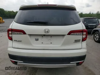 2019 Honda Pilot Touring 7-Passenger with VIN 5FNYF6H67KB005312, listed as a Copart auction lot 58785895 with 138,937 mi miles and Salvage title. Bid and sale history available at DreamBid. Image 6.
