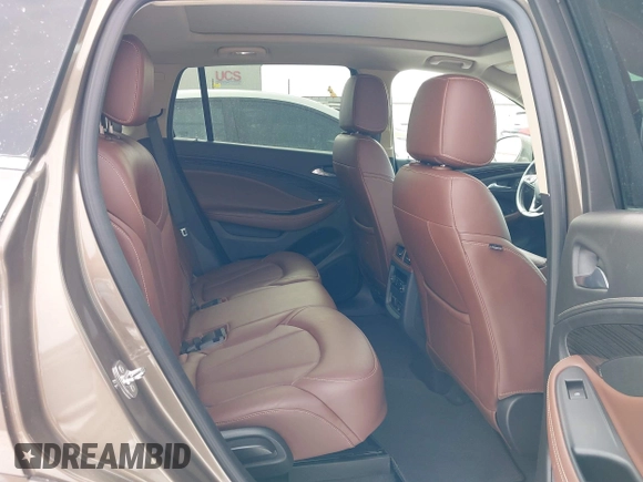 2017 Buick Envision Premium I with VIN LRBFXESX9HD098476, listed as a IAAI auction lot 41615847 with 91,903 mi miles and . Bid and sale history available at DreamBid. Image 8.