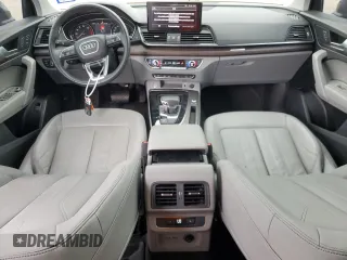 2021 Audi Q5 Premium with VIN WA1AAAFY7M2075416, listed as a Copart auction lot 50895435 with 36,877 mi miles and Salvage Title. Bid and sale history available at carsss.com. Image 8.