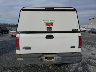 2004 Ford Super Duty F-250 XL with VIN 1FTNX21P04ED89661, listed as a Copart auction lot 45214445 with 314,538 mi miles and Salvage Title. Bid and sale history available at carsss.com. Image 6.