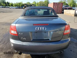 2003 Audi A4 1.8T z VIN WAUAC48H43K016608, wystawiony jako Copart lot #56381285 z przebiegiem 144 327 mil mil oraz Szkoda całkowita • Salvage title. Historia ofert i sprzedaży dostępna na DreamBid. Obrazek 6.