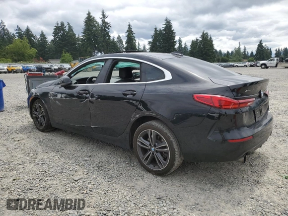 2021 BMW 2 Series 228i xDrive with VIN WBA73AK01M7H58273, listed as a Copart auction lot 62632195 with 87,708 mi miles and Salvage title. Bid and sale history available at DreamBid. Image 2.