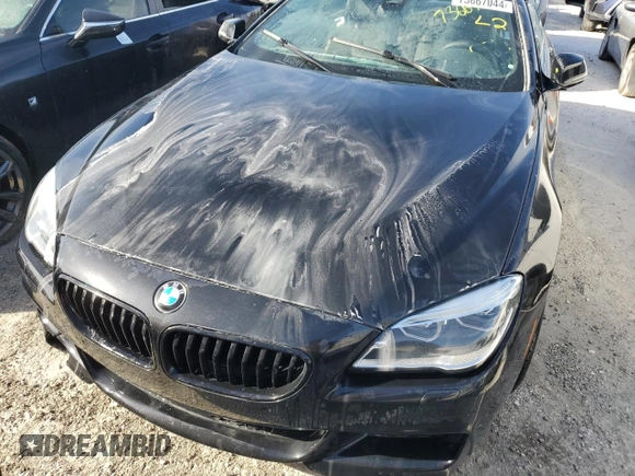 2018 BMW 6 Series 650i with VIN WBA6F5C58JD997138, listed as a Copart auction lot 73667044 with 0 mi miles and Non Repairable. Bid and sale history available at carsss.com. Image 5.