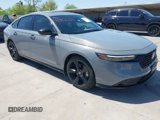 2023 Honda Accord Sport-L with VIN 1HGCY2F79PA053548, listed as a IAAI auction lot 41992524 with 50,334 mi miles and . Bid and sale history available at DreamBid. Image 1.