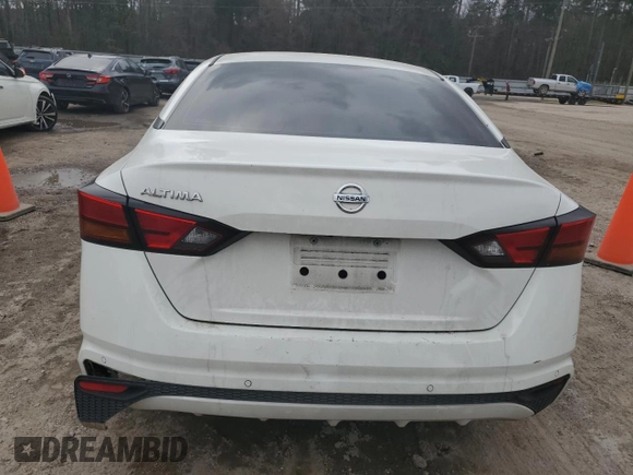 2021 Nissan Altima 2.5 S with VIN 1N4BL4BV5MN329646, listed as a Copart auction lot 47058025 with 0 mi miles and Salvage Title. Bid and sale history available at carsss.com. Image 6.