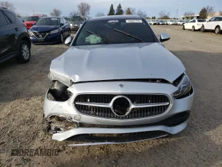2023 Mercedes-Benz C 300 with VIN W1KAF4GB0PR094457, listed as a Copart auction lot 45687755 with 21,961 mi miles and Salvage Title. Bid and sale history available at carsss.com. Image 5.