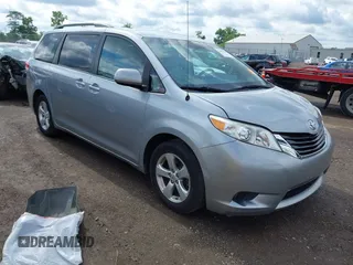 2014 Toyota Sienna LE AAS with VIN 5TDKK3DC5ES484034, listed as a IAAI auction lot 42535533 with 65,257 mi miles and . Bid and sale history available at DreamBid. Image 1.