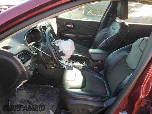2019 Jeep Cherokee Latitude Plus with VIN 1C4PJLLN3KD147512, listed as a Copart auction lot 85783124 with 109,606 mi miles and Salvage title. Bid and sale history available at DreamBid. Image 7.