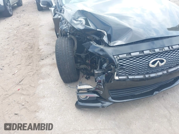 2015 Infiniti Q50 Premium with VIN JN1BV7AR6FM420057, listed as a IAAI auction lot 42045172 with 119,443 mi miles. Bid and sale history available at carsss.com. Image 6.