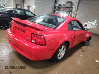 2004 Ford Mustang Standard with VIN 1FAFP40684F179348, listed as a Copart auction lot 47861255 with 0 mi miles and Non Repairable. Bid and sale history available at carsss.com. Image 3.