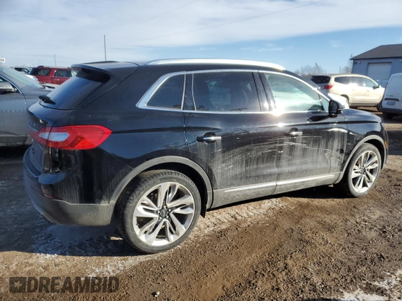 2017 Lincoln MKX Reserve with VIN 2LMPJ8LP3HBL11158, listed as a Copart auction lot 44326125 with 159,702 mi miles and Salvage title. Bid and sale history available at DreamBid. Image 3.
