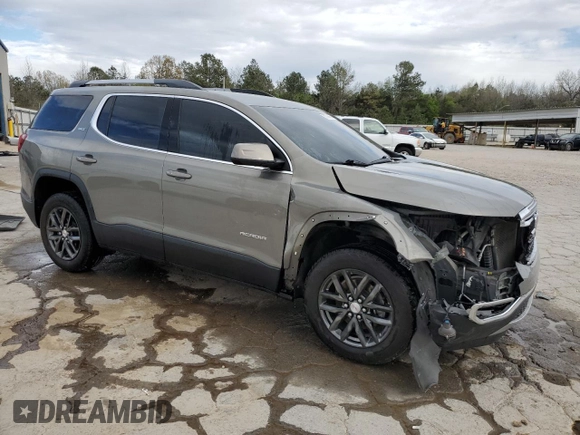 2019 GMC Acadia SLT with VIN 1GKKNMLS1KZ136803, listed as a Copart auction lot 50309655 with 55,987 mi miles and Salvage Title. Bid and sale history available at carsss.com. Image 4.