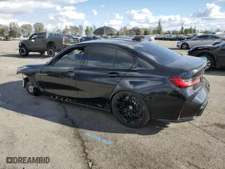 2022 BMW M3 Competition xDrive with VIN WBS43AY06NFN05833, listed as a Copart auction lot 70430762 with 2,480 mi miles. Bid and sale history available at carsss.com. Image 2.