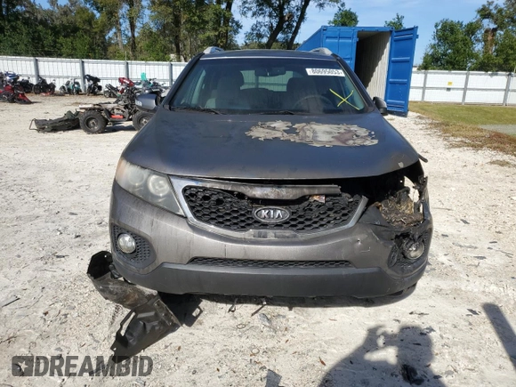 2012 Kia Sorento LX with VIN 5XYKT3A6XCG193485, listed as a Copart auction lot 80695053 with Not Provided miles and Salvage Title. Bid and sale history available at DreamBid. Image 5.